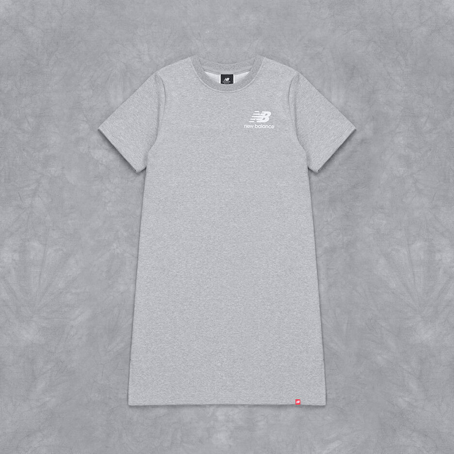 Essentials Stacked Logo French Terry Dress